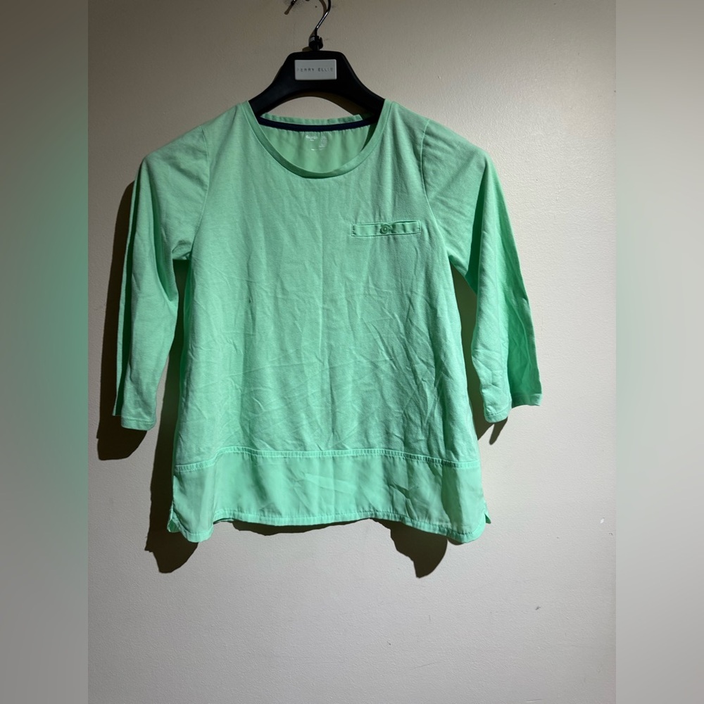Mint Green Long Sleeve Top
